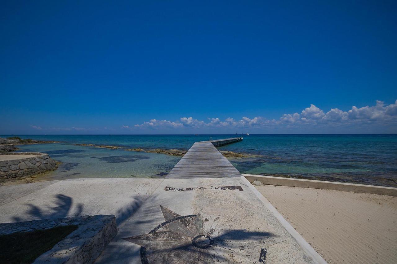 The Queen Of Cozumel Beach House -Luxury Beachfront Villa- Million Dollars View Exterior foto